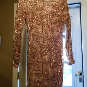 Sequin dress perfect for prom, new years